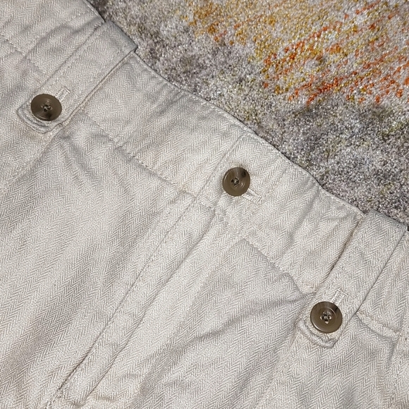 J.Crew Ecru Linen Knee Length Pencil Skirt - Picture 3 of 8